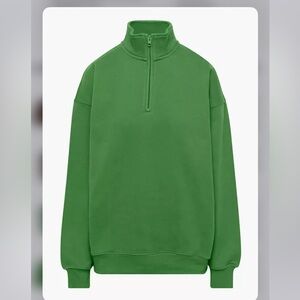 Aritzia TNA cozy fleece mega fit 1/4 zip size 1